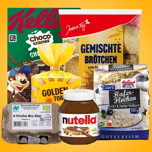 Frühstücksprodukte im ComyShop – Müsli, Brötchen und Aufstriche
